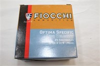Fiocchi 12 gauge 2 3/4" 1 1/4oz  7 1/2 shot 100