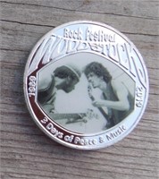 Woodstock Music Festival Collectors Coin