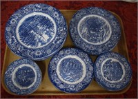Assorted Liberty Blue China