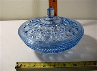 Vintage Indiana Glass Lidded Candy Jar