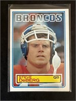 1983 TOPPS NFL FOOTBALL "STEVE DEBERG" NO. 261 P