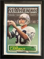 1983 TOPPS NFL FOOTBALL "STEVE LARGENT" NO. 389