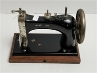Mini Hand Crank "Damascus" Sewing Machine