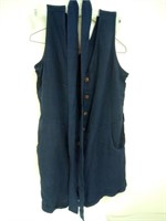 Navy blue jumpsuit with belt (XL)