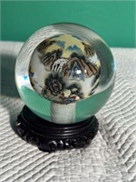 Art Glass Spire Paperweight