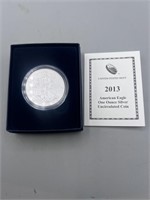 2013-W $1 Silver American Eagle