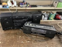 VINTAGE SONY BOOM BOXES