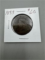 1833 Large Cent