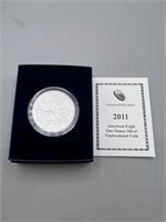 2011-W $1 Silver American Eagle