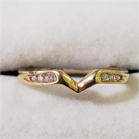 $1600 14K  Diamond(0.12ct) Ring