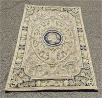 Vintage Canvas Back Rug