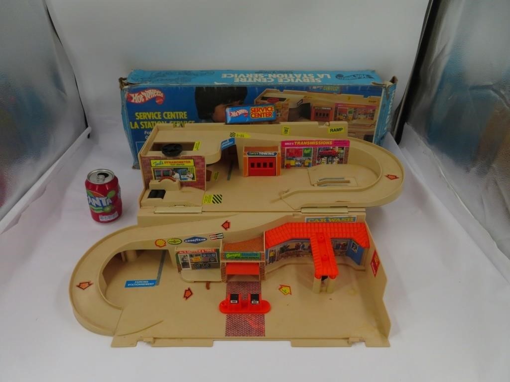 Station Service Hot Wheels vintage 1979