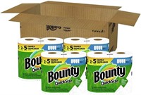 Bounty Quick-Size Paper Towels, 8 Family Rolls
