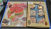 Jell-O Cookbook and Vintage Miro Anodized Copper