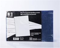 NEW $50 Ledger Size PVC Binding Covers Pack of 100