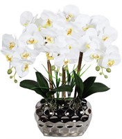 WIDEALIFF LARGE ARTIFICIAL ORCHID BONSAI WITH