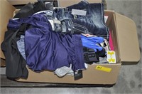 BOX LOT OF ASST. CLOTHES