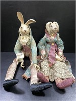 Katherine's Collection Rabbit Dolls