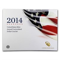 2014-W 6-Coin U.S. Mint Annual Uncirculated Dollar