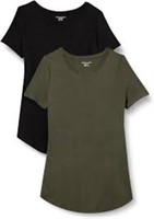 Amazon Essentials Women's 2-Pack Short-Sleeve