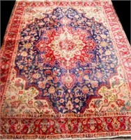 HAND KNOTTED PERSIAN HERIZ RUG