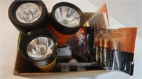 Flashlights & Battery Lot