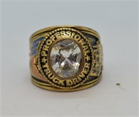 Professional Truck Driver Pride Ring