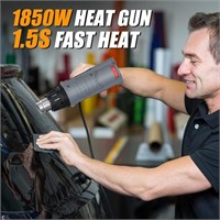 $35 DIAFIELD 1850W Heat Gun 10 Variable
