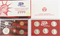 1999 SILVER PROOF SET