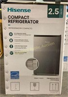Hisense 2.5cu ft Compact Refrigerator $169 R