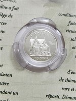 1900 2000 Silver 10 Cents Desjardins