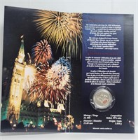 2000 Canada Color 25 Cents Celebration Low Mintage
