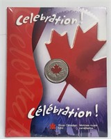 2004 P Canada Color 25 Cents Celebration Sealed