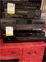 Kenwood cassette and dvd player
