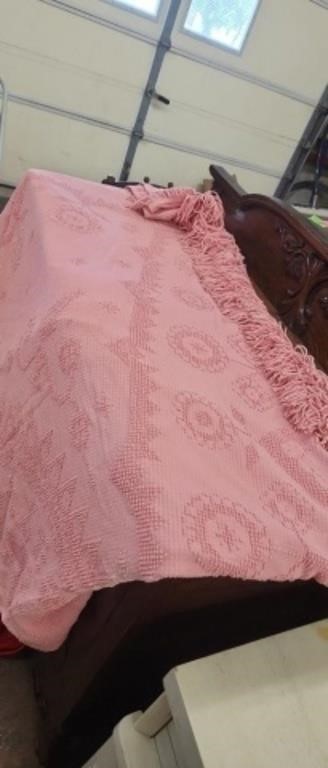 MASSIVE PINK HAND MADE QUILT