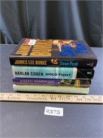 Books - James Lee Burke, Harlan Coben, & More