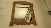 ARTS & CRAFTS PERIOD WALL MIRROR