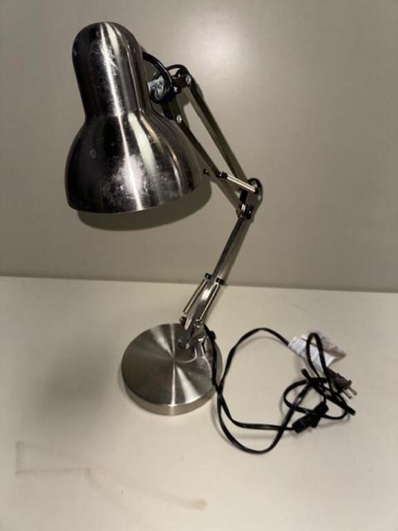 Vintage Chrome Desk Lamp