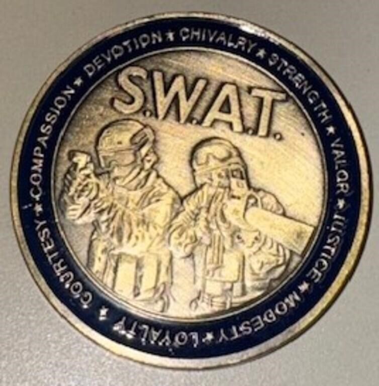 SWAT Team Challenge Coin