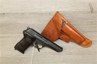 CZECH 7.62 x 25 Tok. Pistol w/ holster & extra