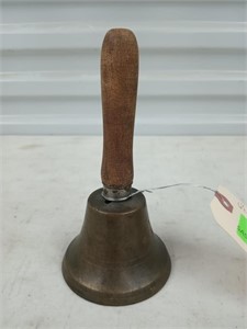 6.5" brass school bell