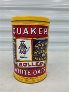 Quaker oats oatmeal tin limited edition 1984