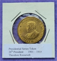 Presidential Series Token Theodore Roosevelt