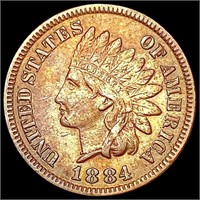 1884 Indian Head Cent CLOSELY UNCIRCULATED