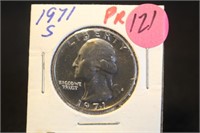 1971-S Proof Washington Quarter