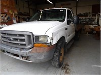 2000 Ford F350 Super Duty flatbed