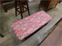 FABRIC WINDOW SEAT FLORAL PRINT