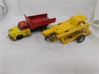 Tonka transport toy - metal dump Japan Tool Truck