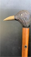 Antique Hand Carved "Bird Head" Parasol Handle