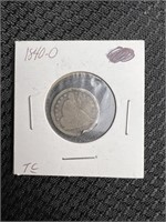 1840-O Seated Liberty Dime Silver